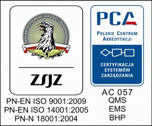 PCA+Certyfikat